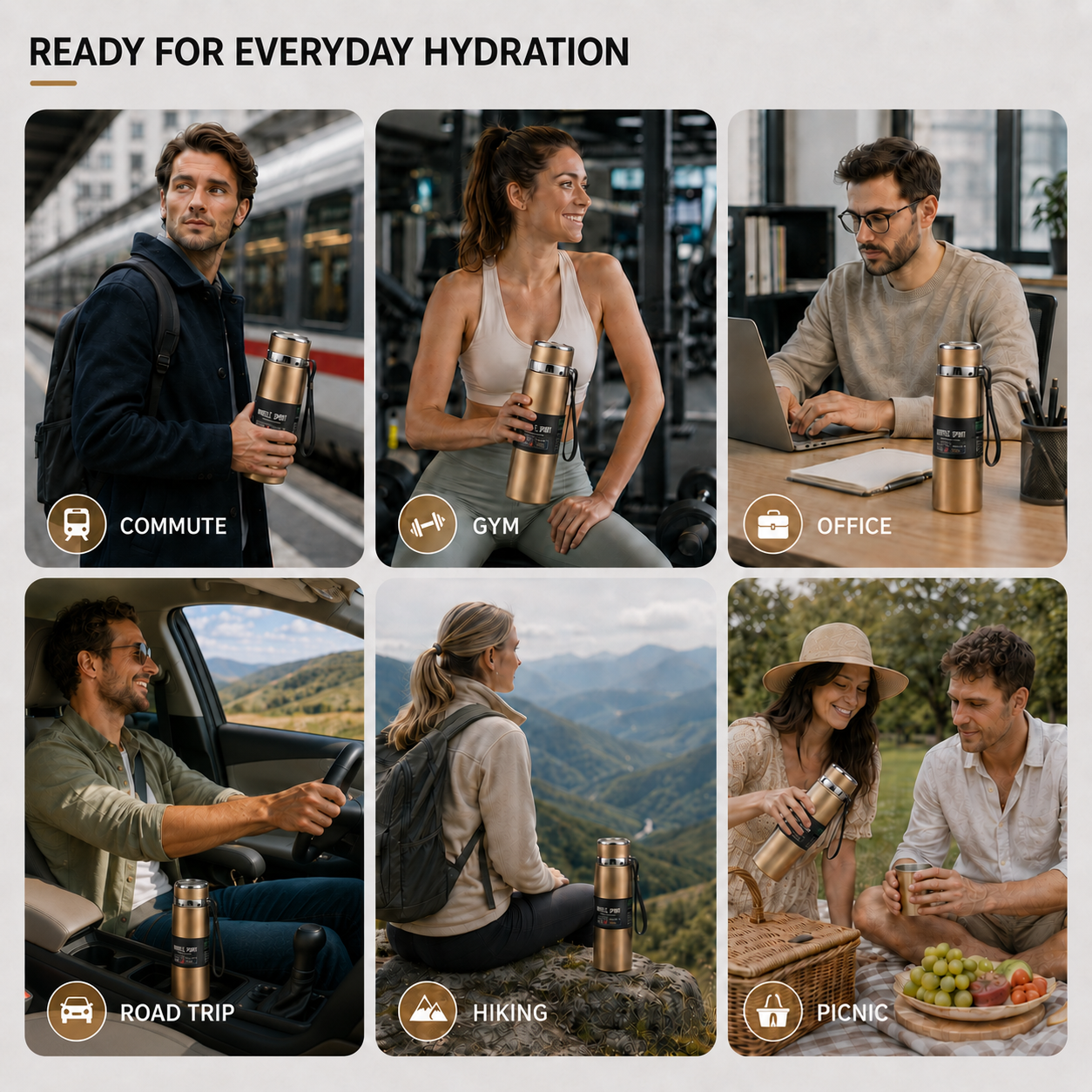 Nordspur | ThermaVault Stainless Steel Vacuum Bottle