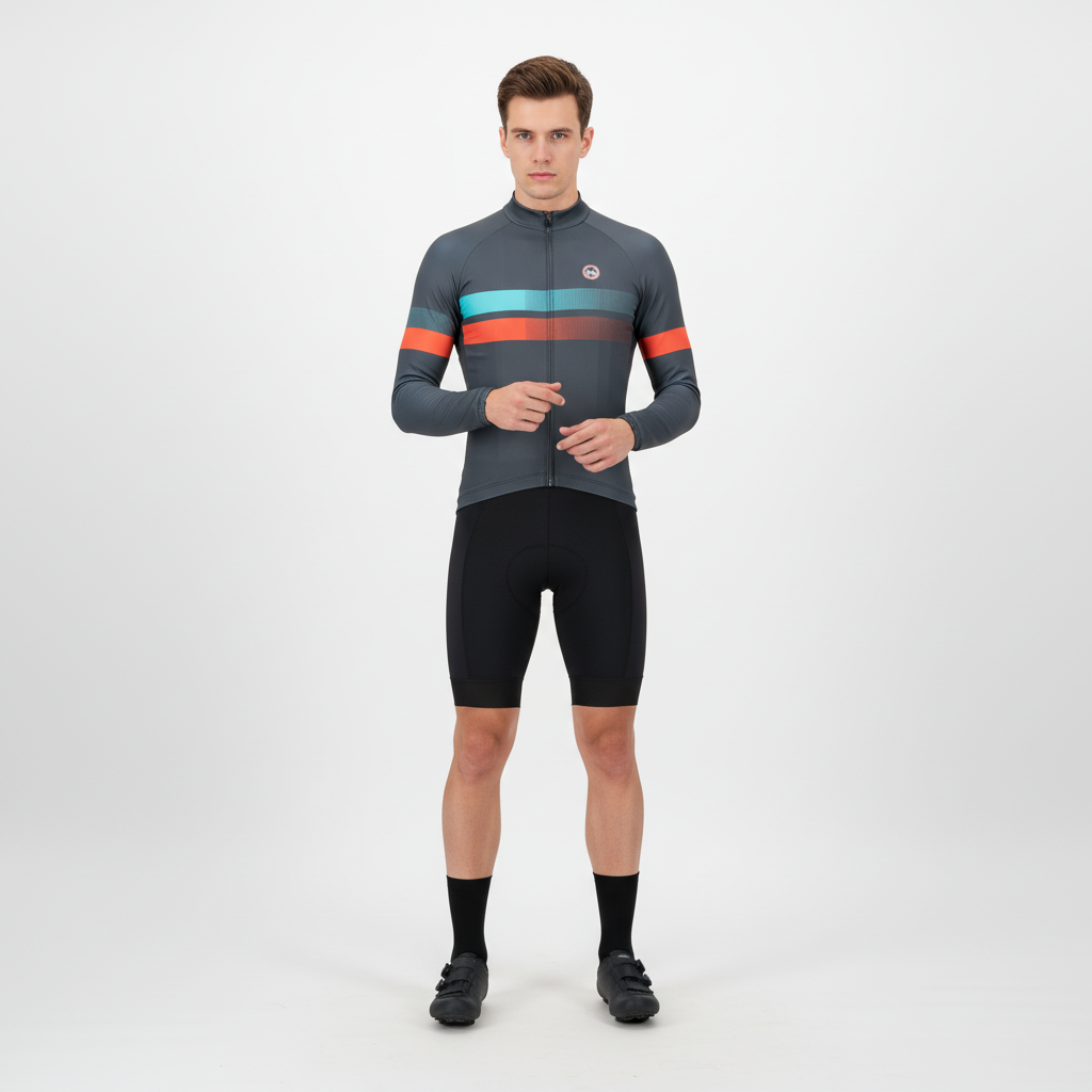Nordspur | ThermaVelo Long Sleeve Thermal Cycling Jersey