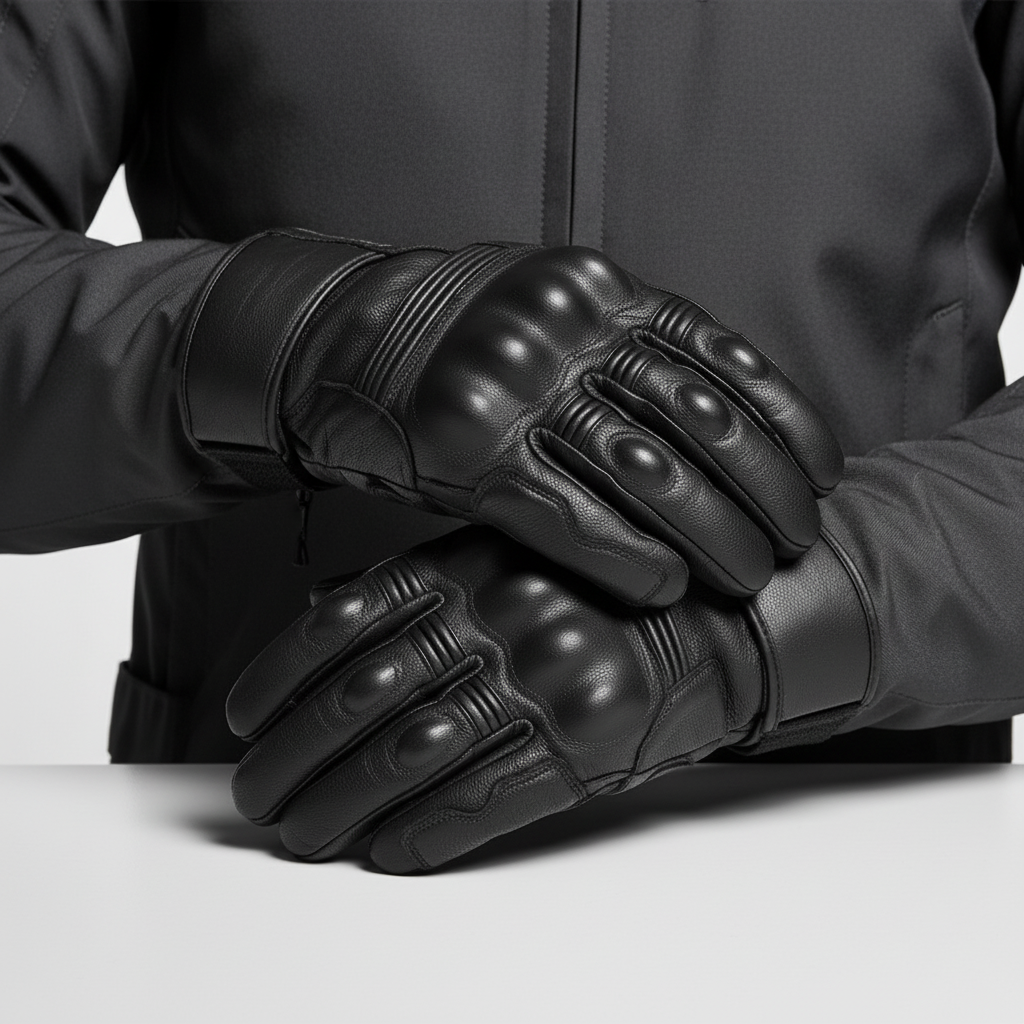 Nordspur | Thermal Leather Riding Gloves