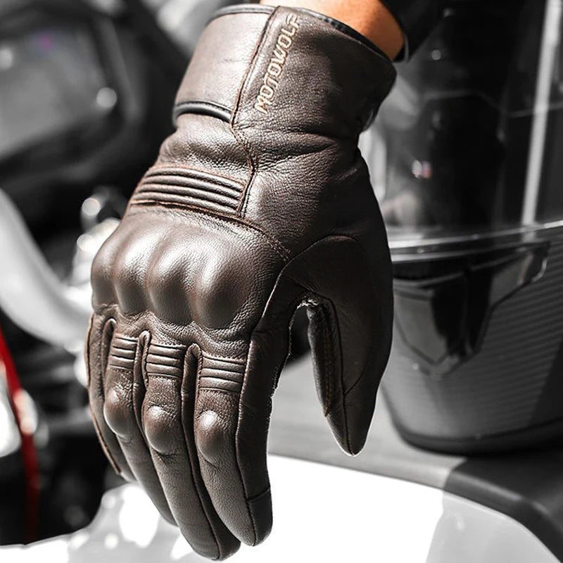 Nordspur | Thermal Leather Riding Gloves