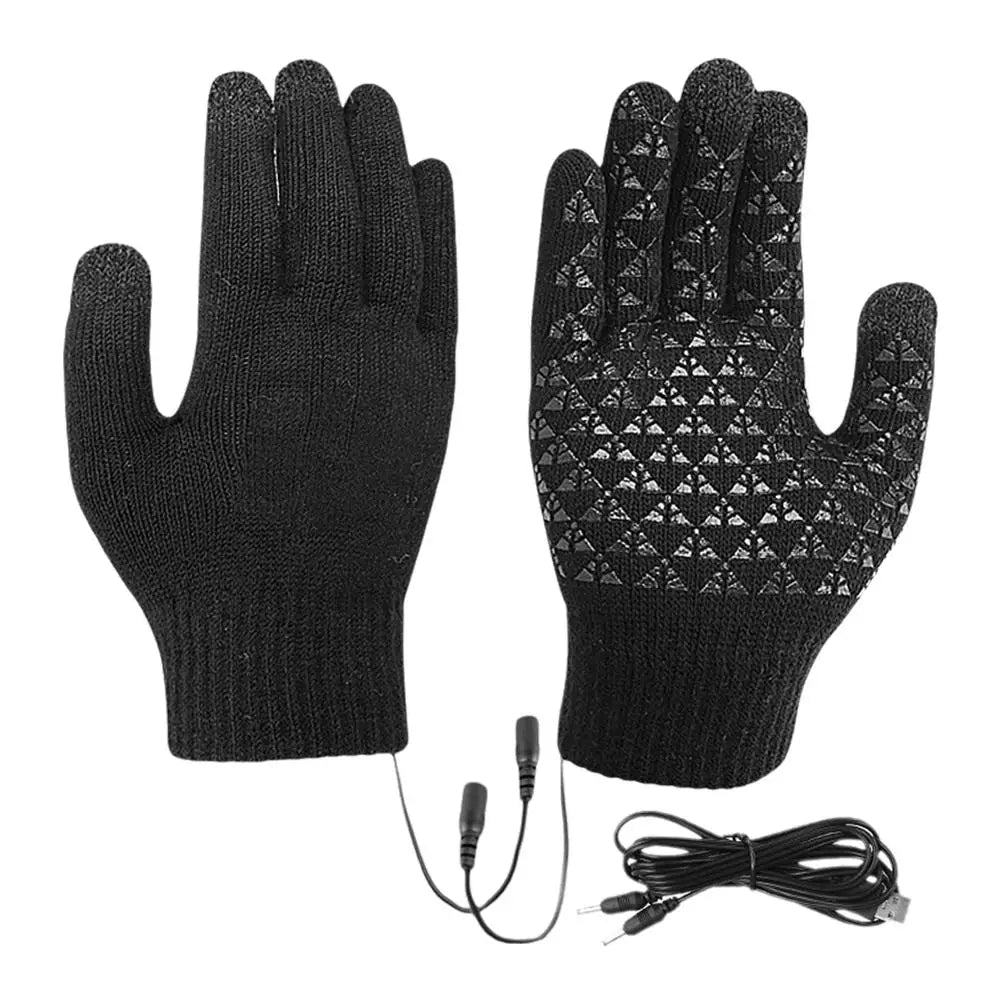 Nordspur | ThermiGrip Knitted USB Heated Winter Gloves