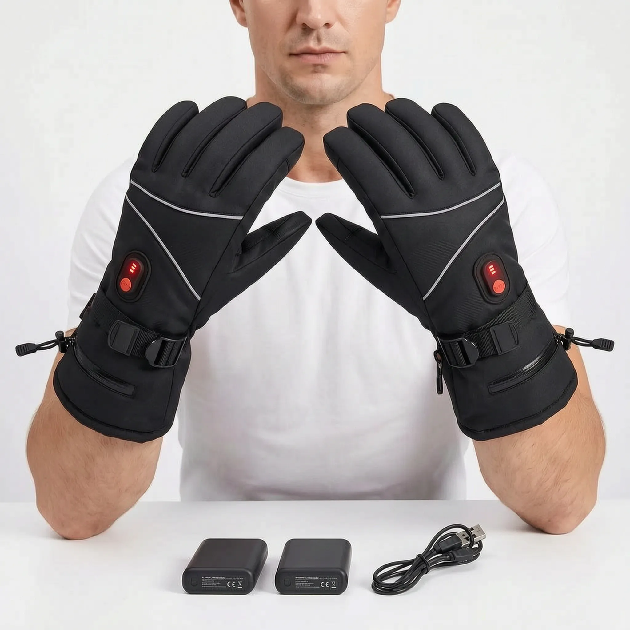 Nordspur | ThermoRide Rechargeable Heated Motorcycle Gloves