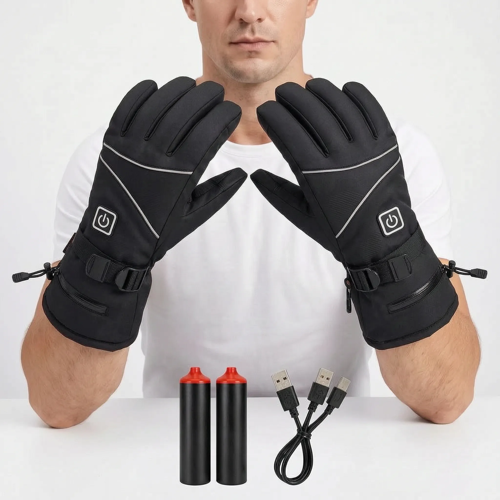 Nordspur | ThermoRide Rechargeable Heated Motorcycle Gloves