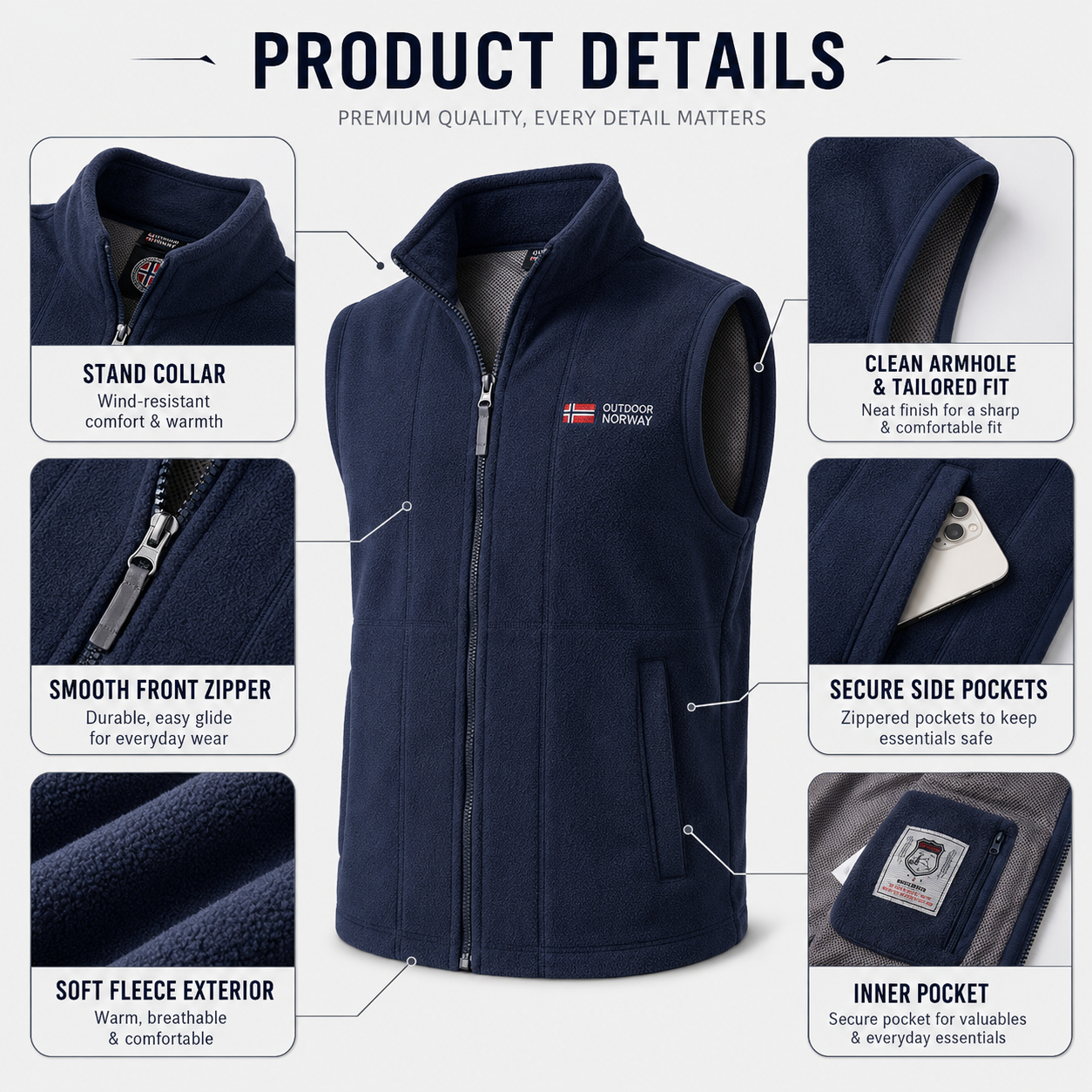 Nordspur | ThermoVeston Sleeveless Insulated Gilet