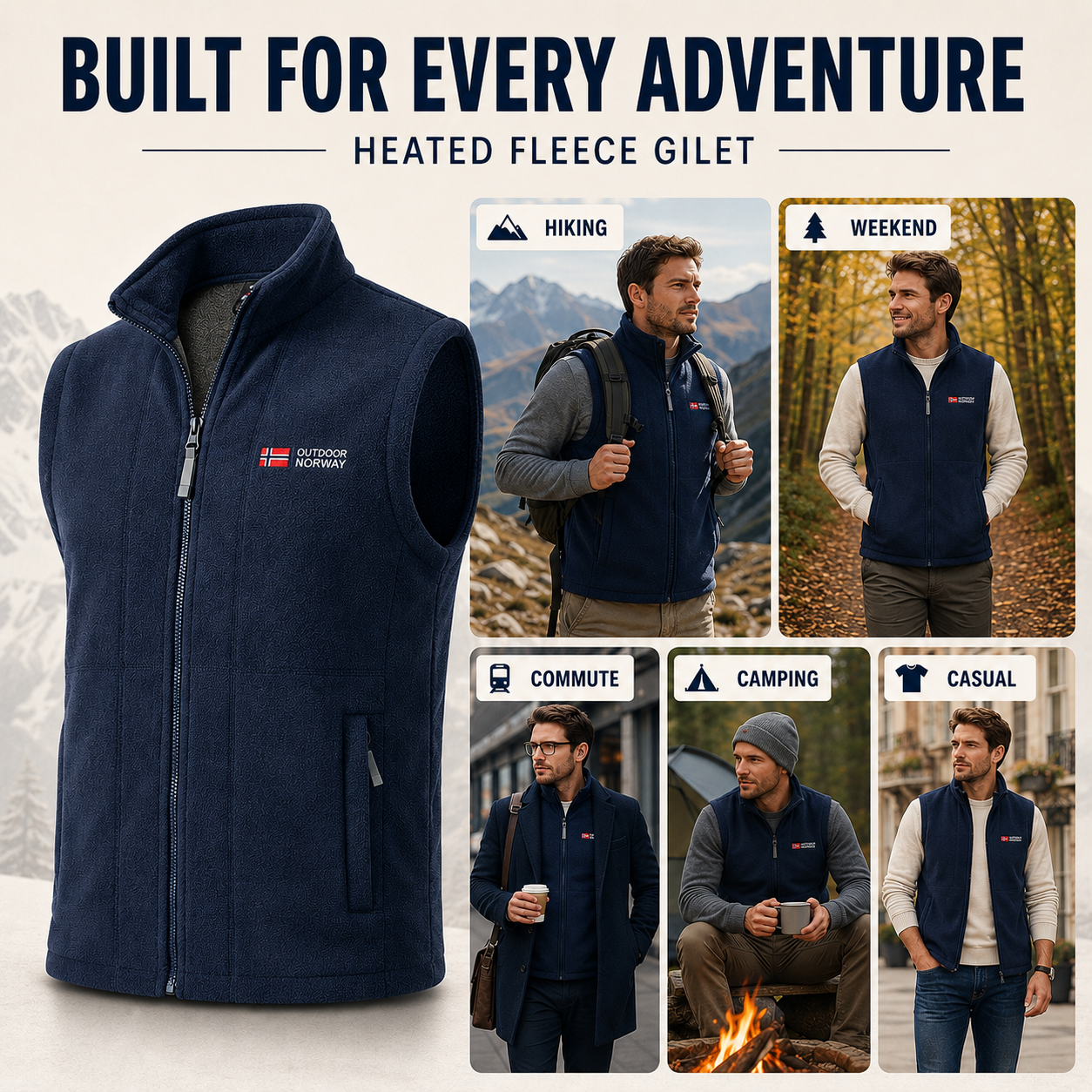 Nordspur | ThermoVeston Sleeveless Insulated Gilet