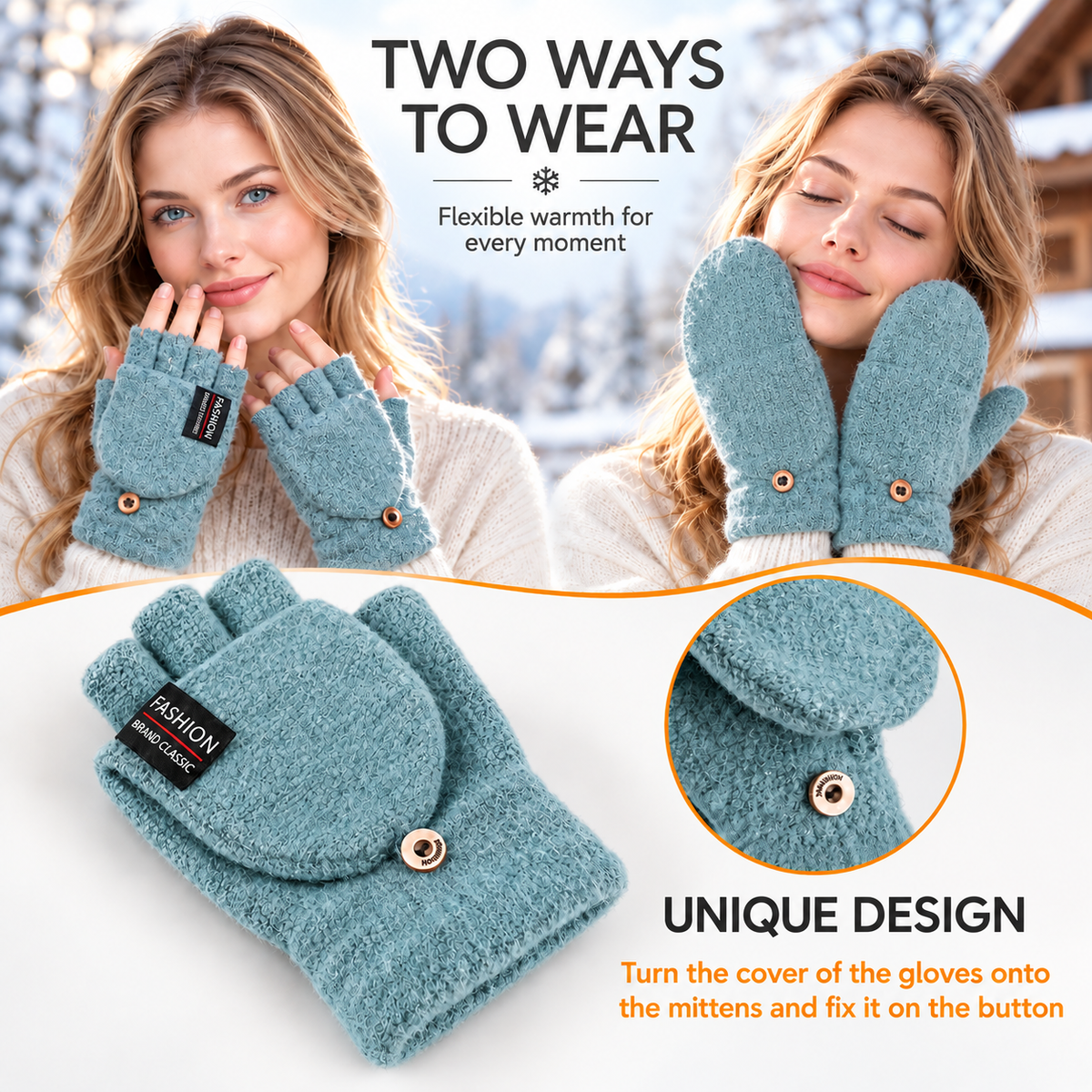 Nordspur | Thermowrap Convertible USB Heated Gloves