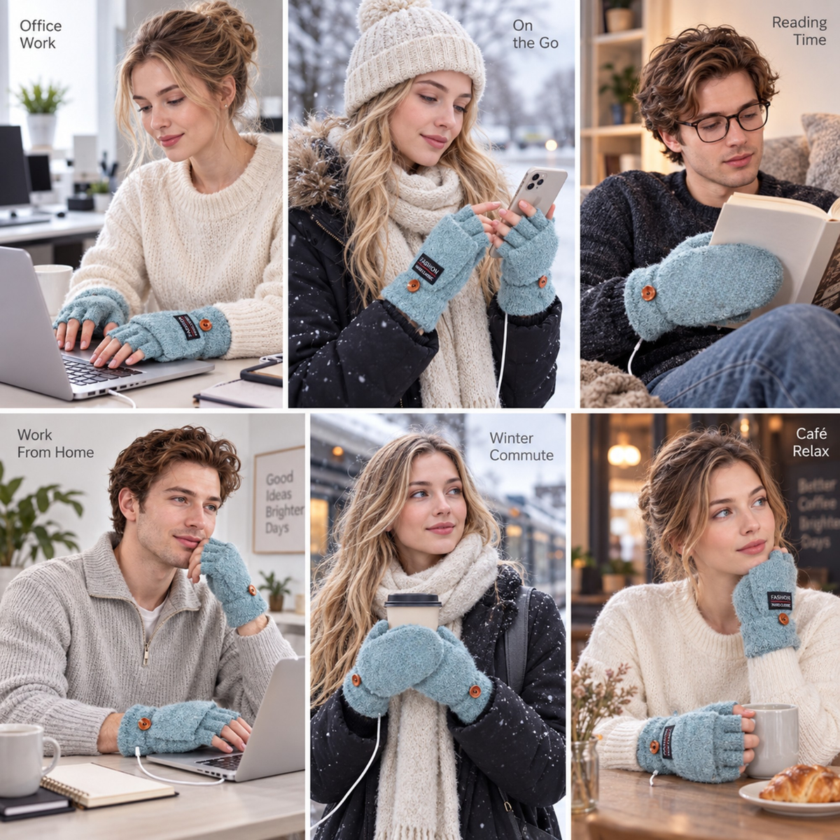 Nordspur | Thermowrap Convertible USB Heated Gloves