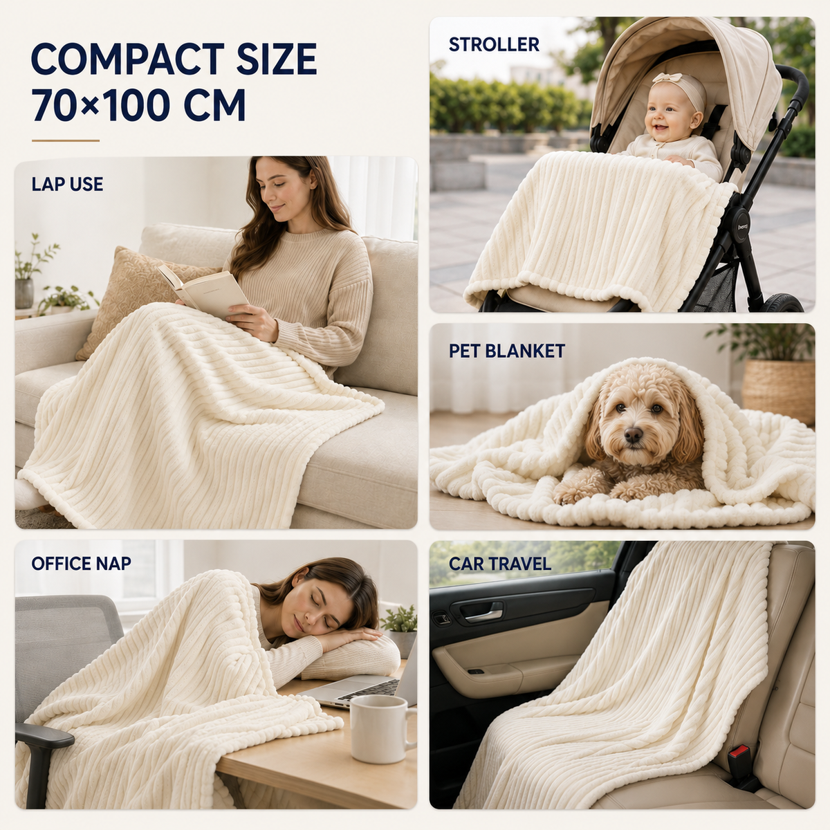 Nordspur | Thick Coral Velvet Throw