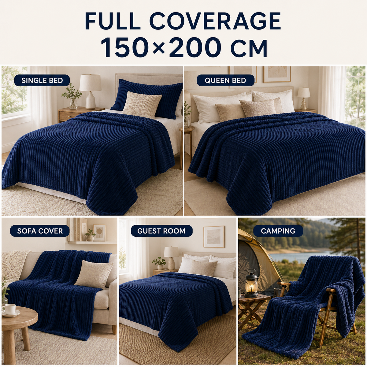 Nordspur | Thick Coral Velvet Throw