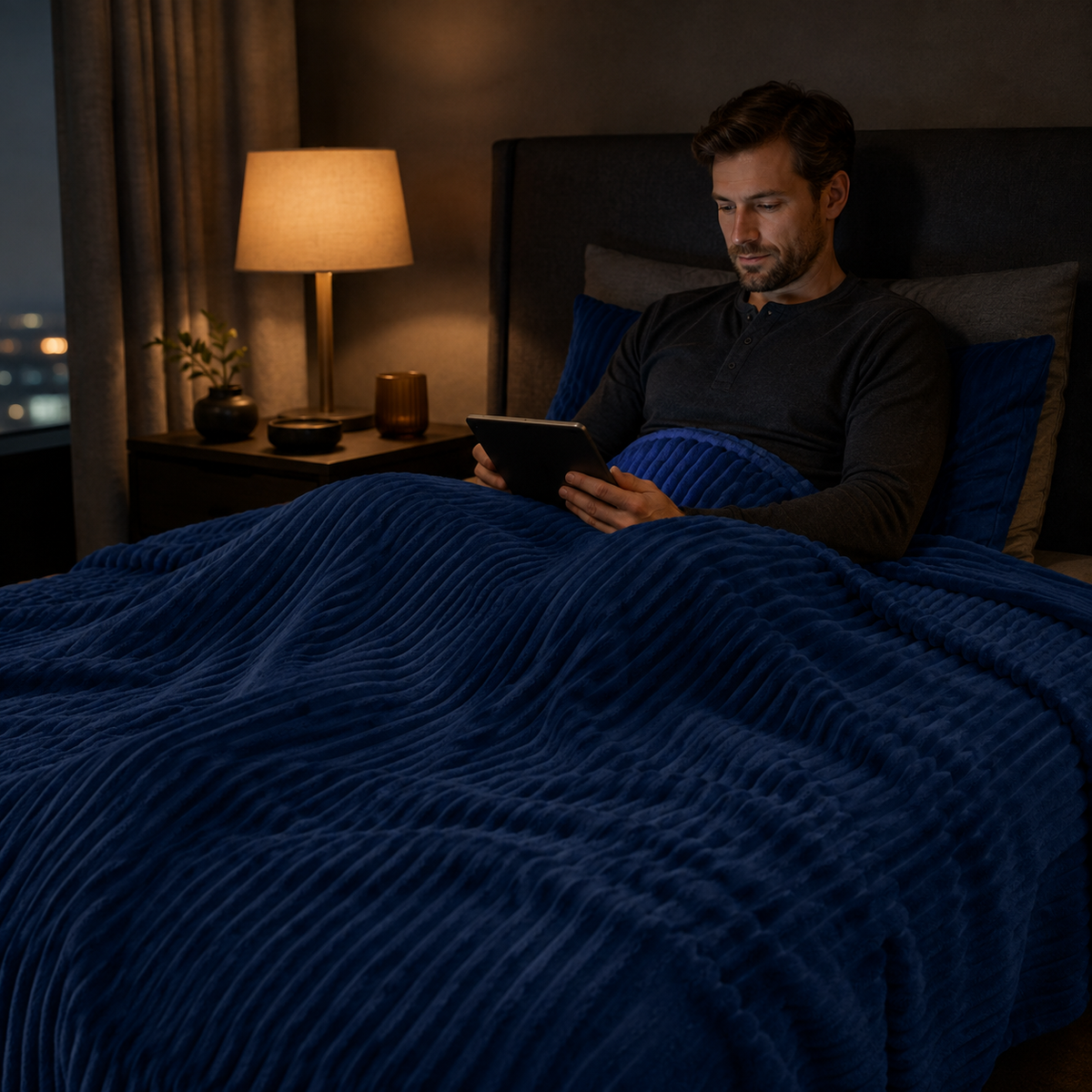 Nordspur | Thick Coral Velvet Throw