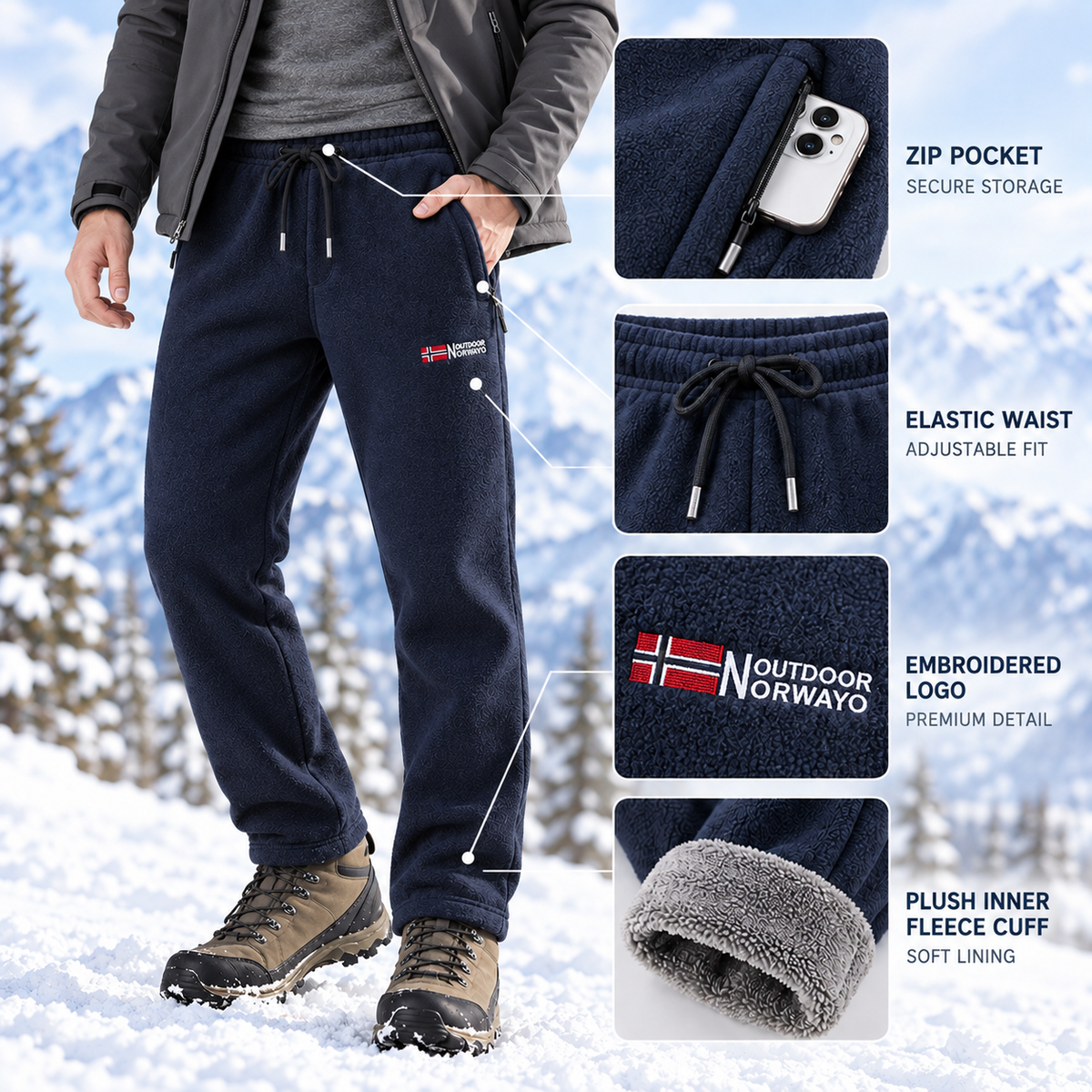 Nordspur | Thick Ski Pants