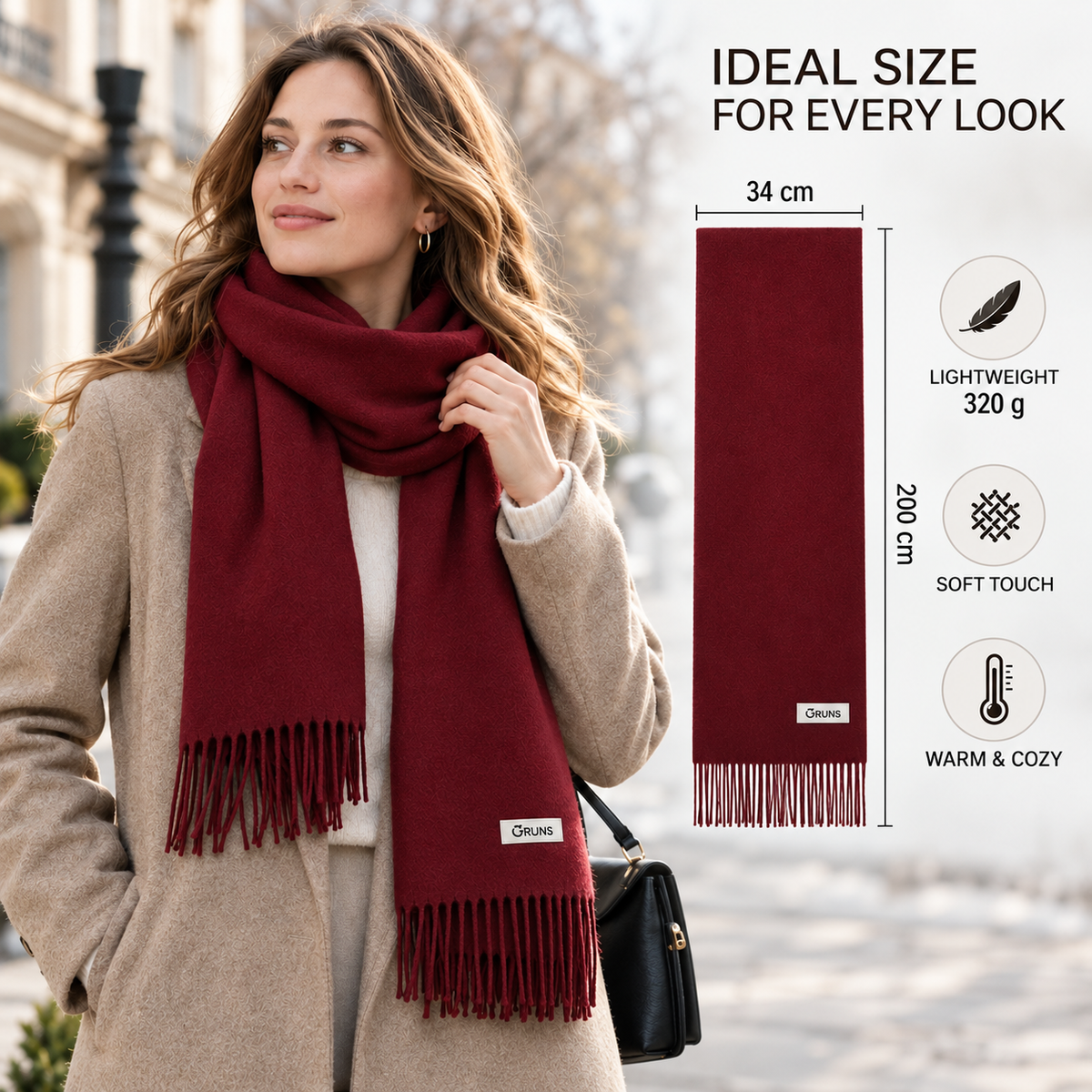 Nordspur | Thick Winter Scarf