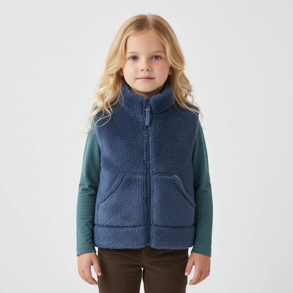 Nordspur | Thick Coral Fleece Vest