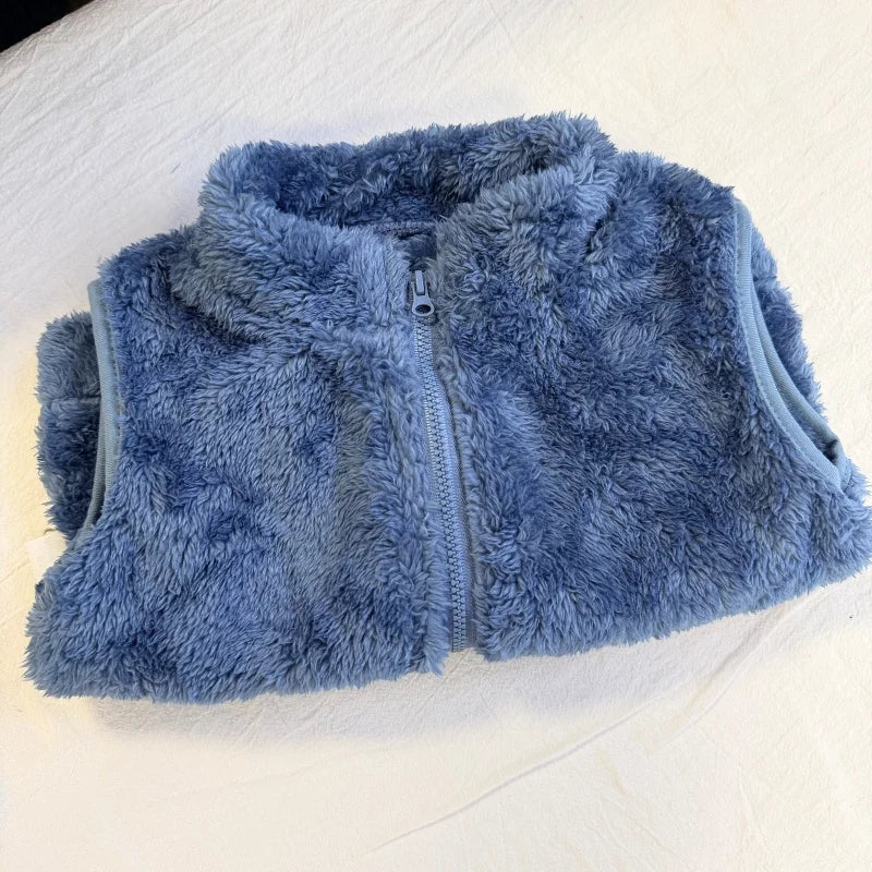 Nordspur | Thick Coral Fleece Vest