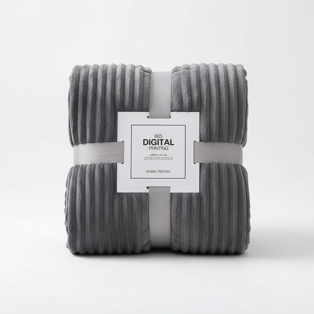 Nordspur | Thick Coral Velvet Throw