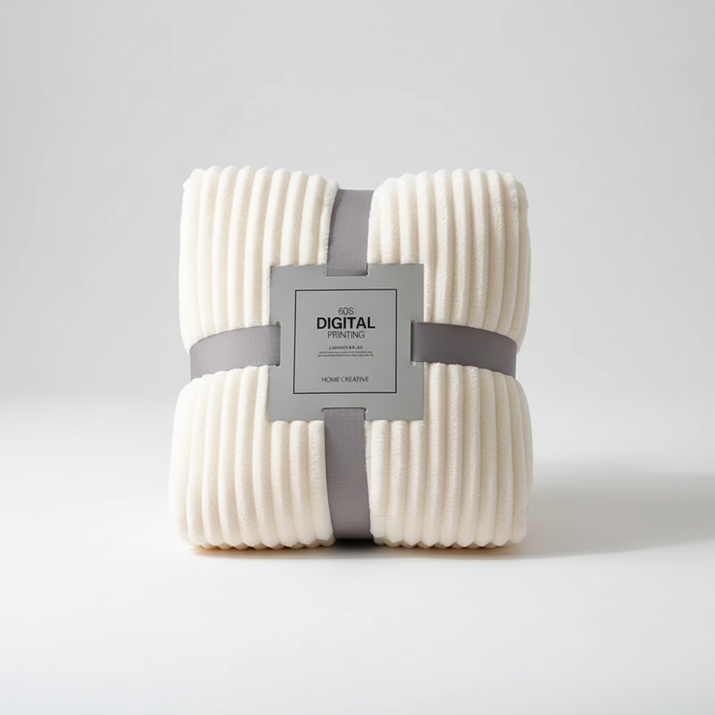 Nordspur | Thick Coral Velvet Throw