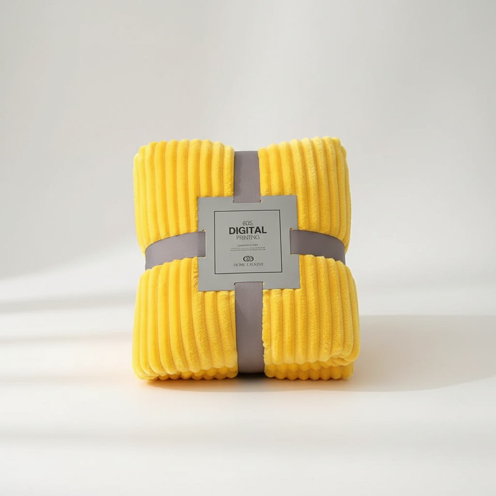 Nordspur | Thick Coral Velvet Throw