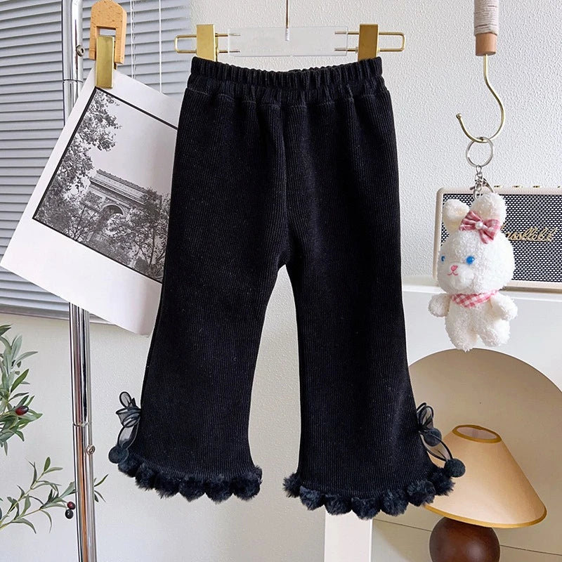 Nordspur | Thick Corduroy Flare Leggings