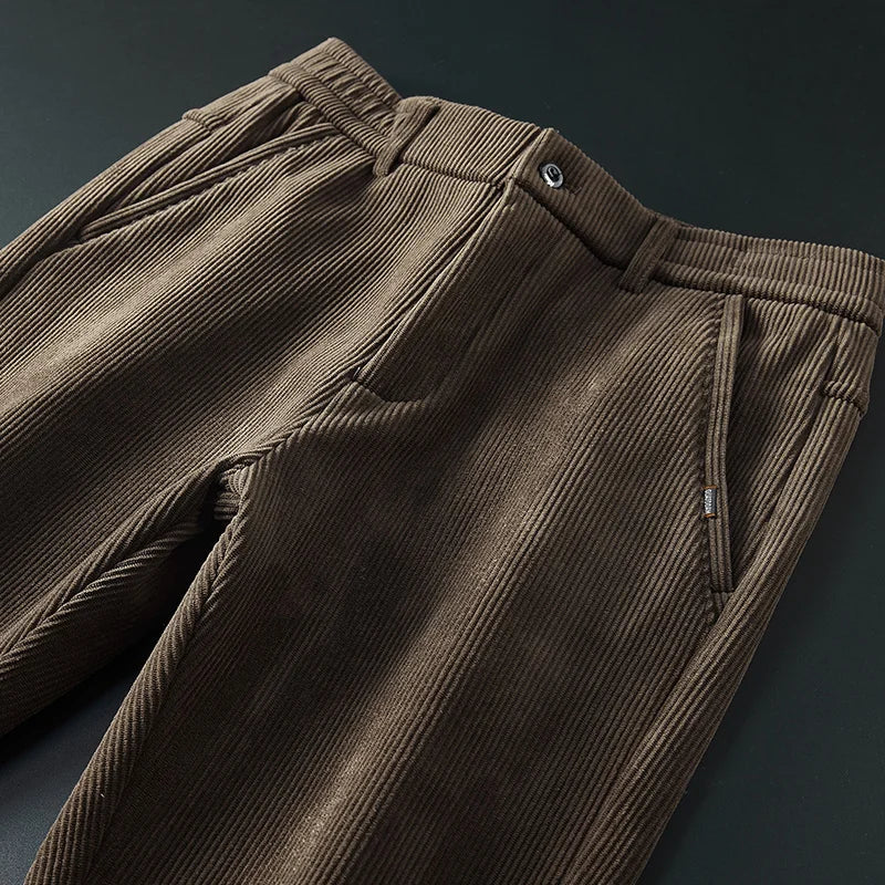 Nordspur | Thick Fleece Lined Corduroy Pants