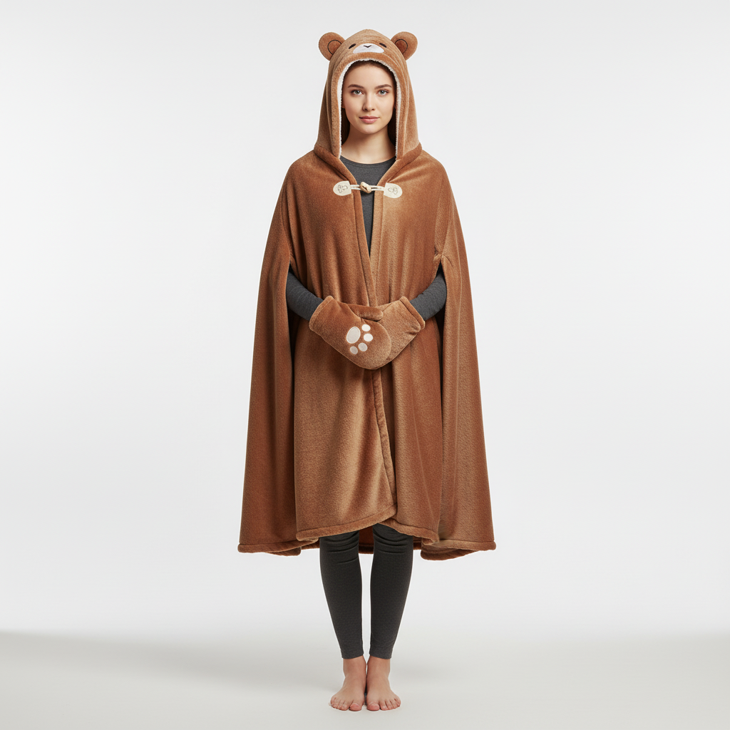 Nordspur | Thick Hooded Wearable Blanket