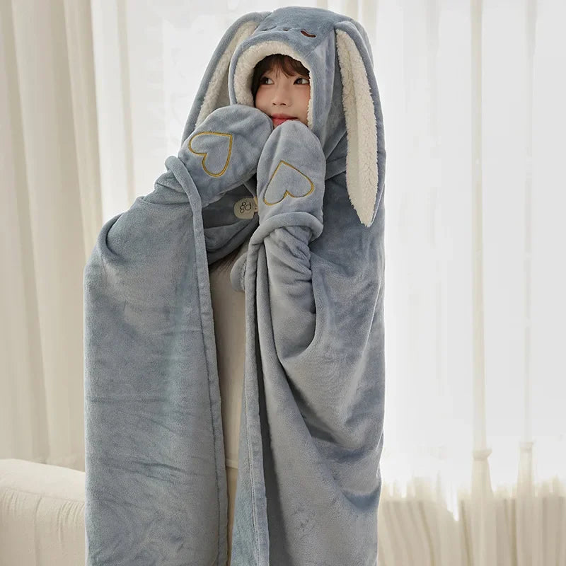 Nordspur | Thick Hooded Wearable Blanket