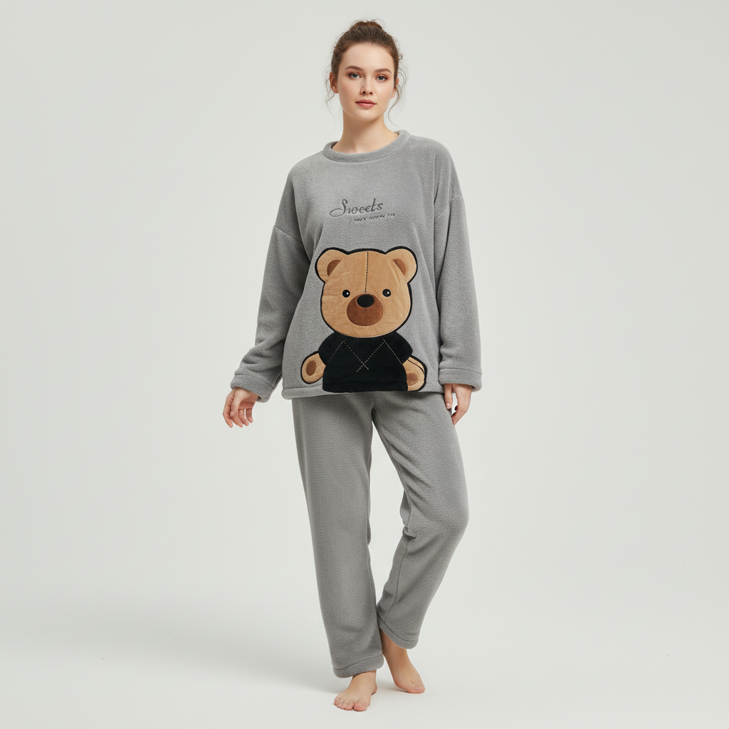 Nordspur | Thickened Coral Velvet Set