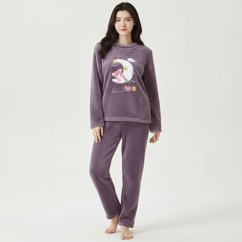Nordspur | Thickened Coral Velvet Set