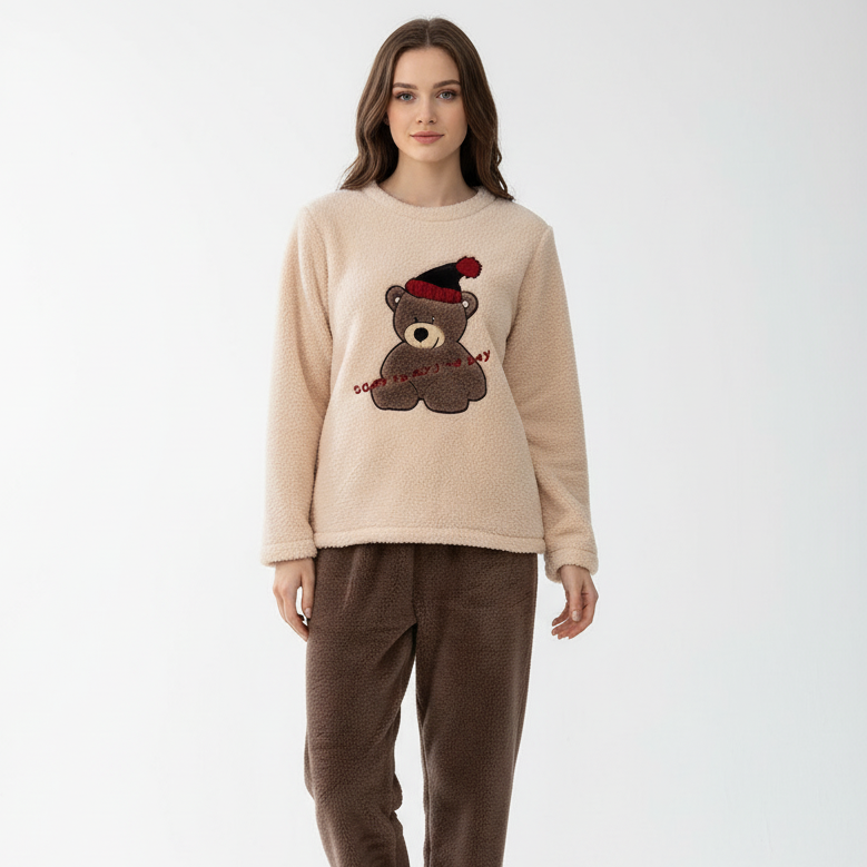 Nordspur | Thickened Coral Velvet Set