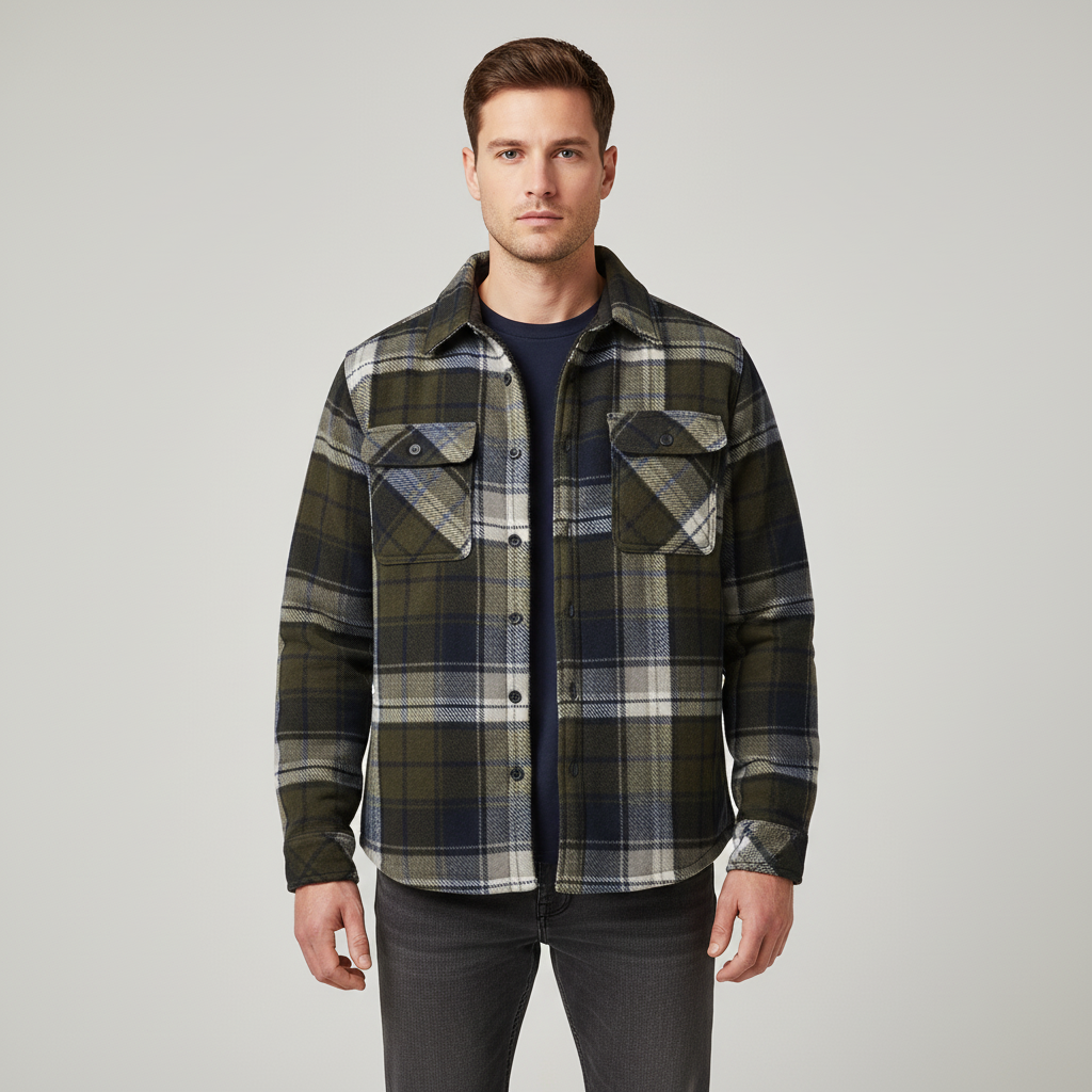 Nordspur | Thickened Fleece Lined Shirt