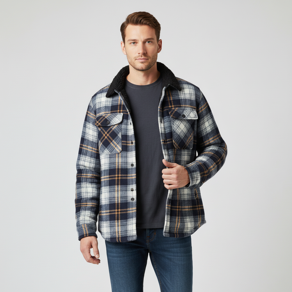 Nordspur | Thickened Fleece Lined Shirt