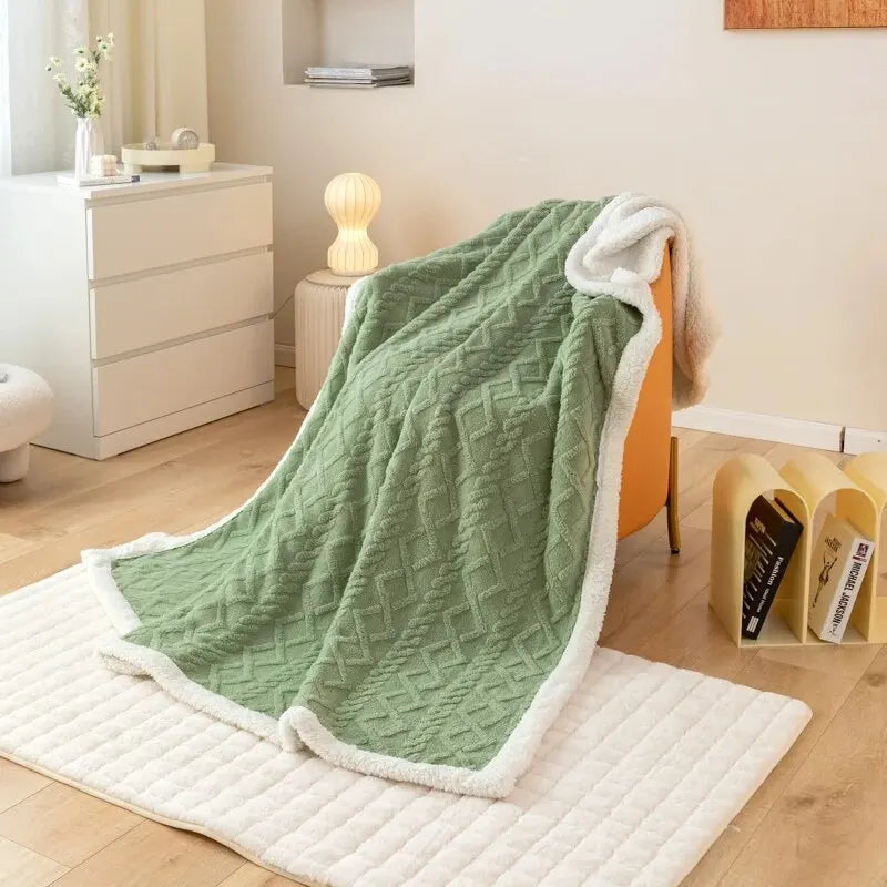 Nordspur | Thickened Jacquard Blanket