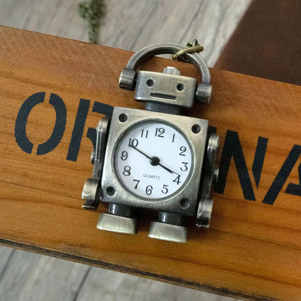 Nordspur | TickBot Vintage Robot Pocket Watch