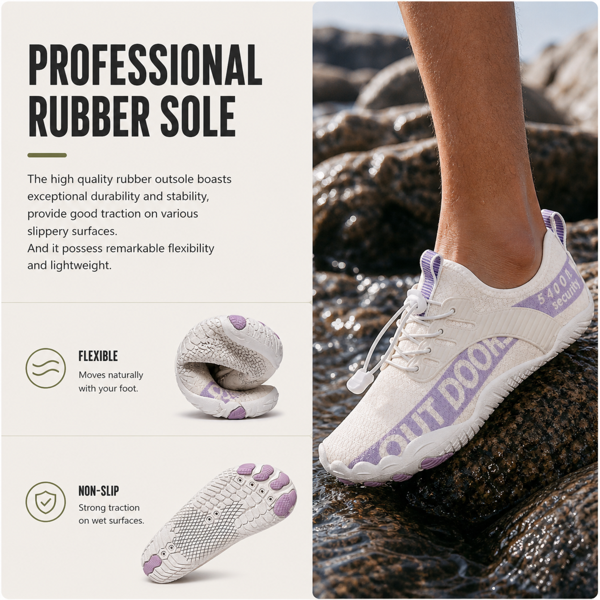 Nordspur | Tidalstep Quick-Dry Barefoot Water Shoes
