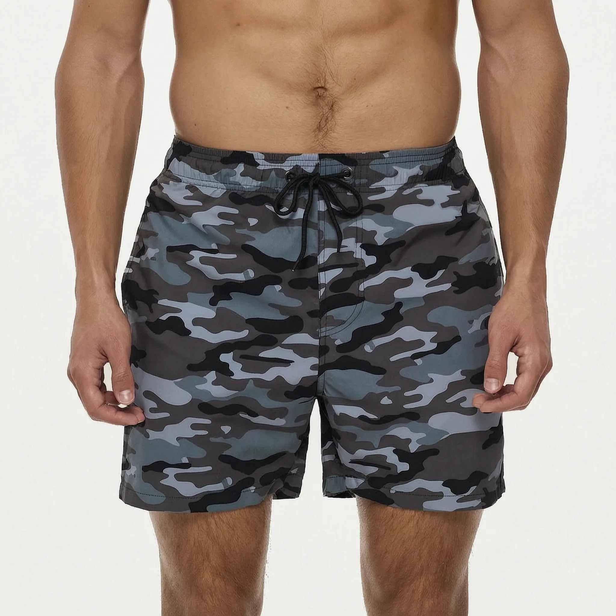 Nordspur | TideFlow Tropical Print Swim Shorts