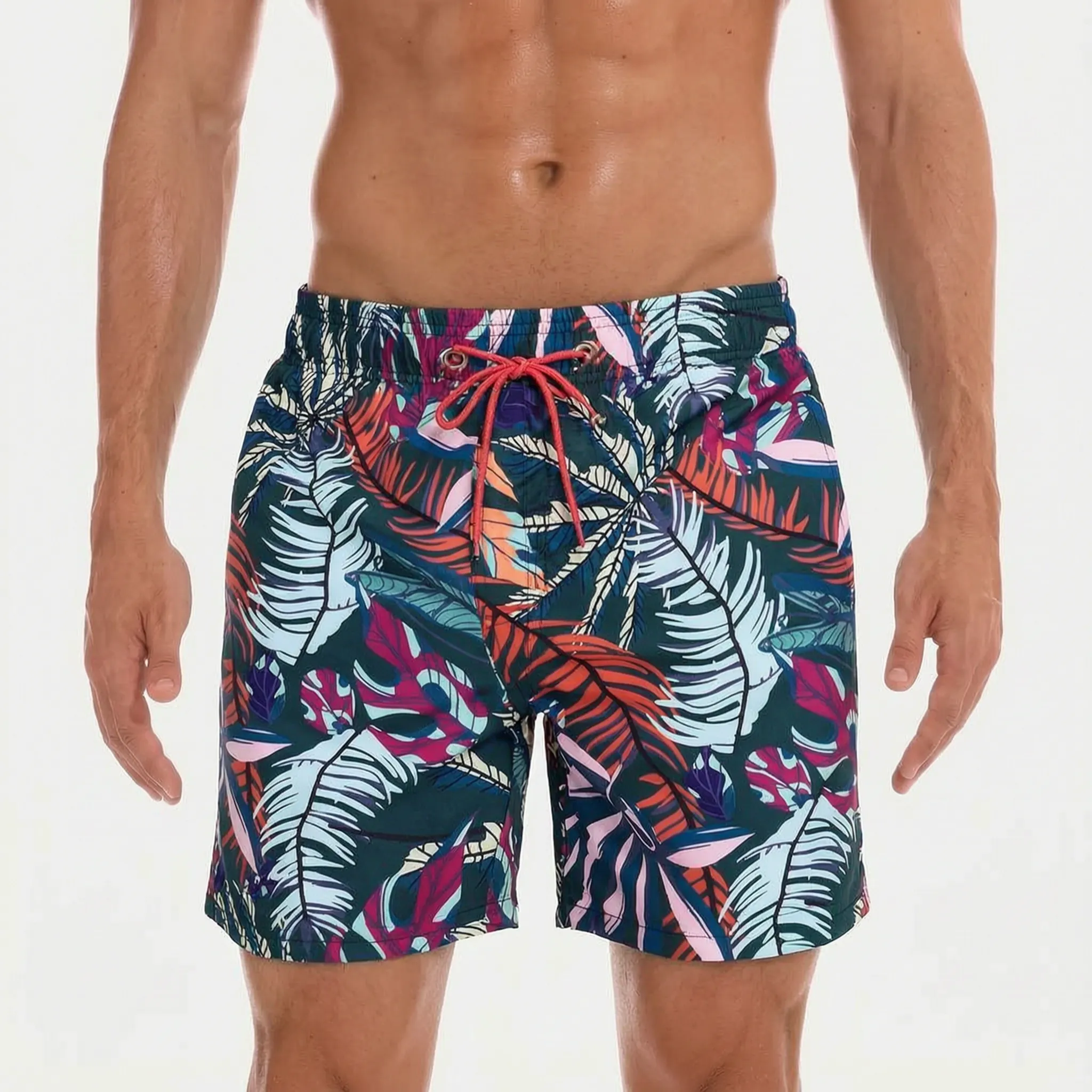 Nordspur | TideFlow Tropical Print Swim Shorts