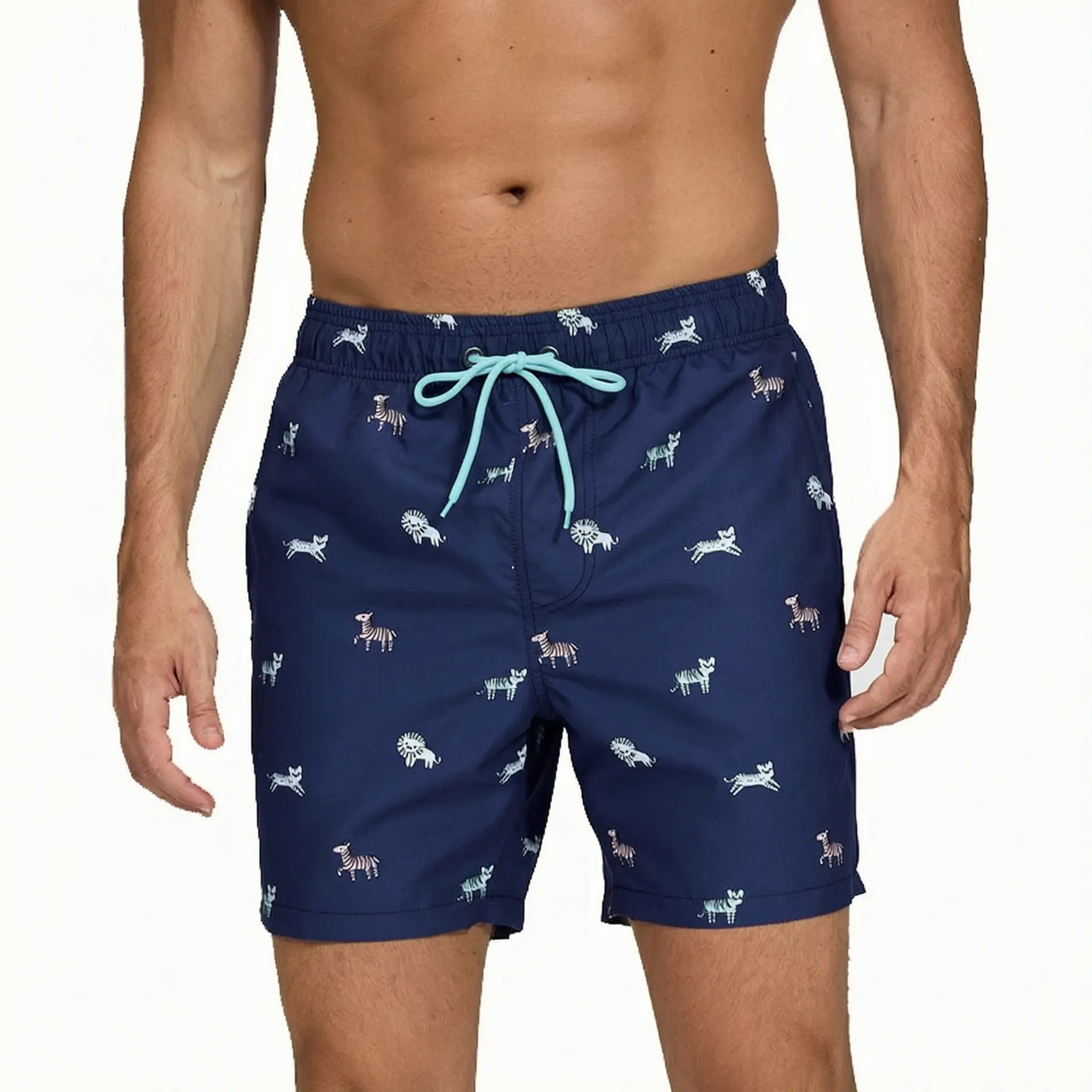 Nordspur | TideFlow Tropical Print Swim Shorts