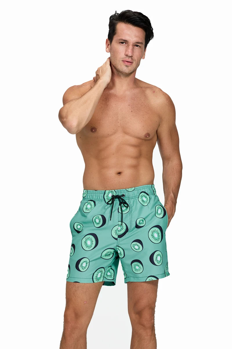 Nordspur | TideFlow Tropical Print Swim Shorts