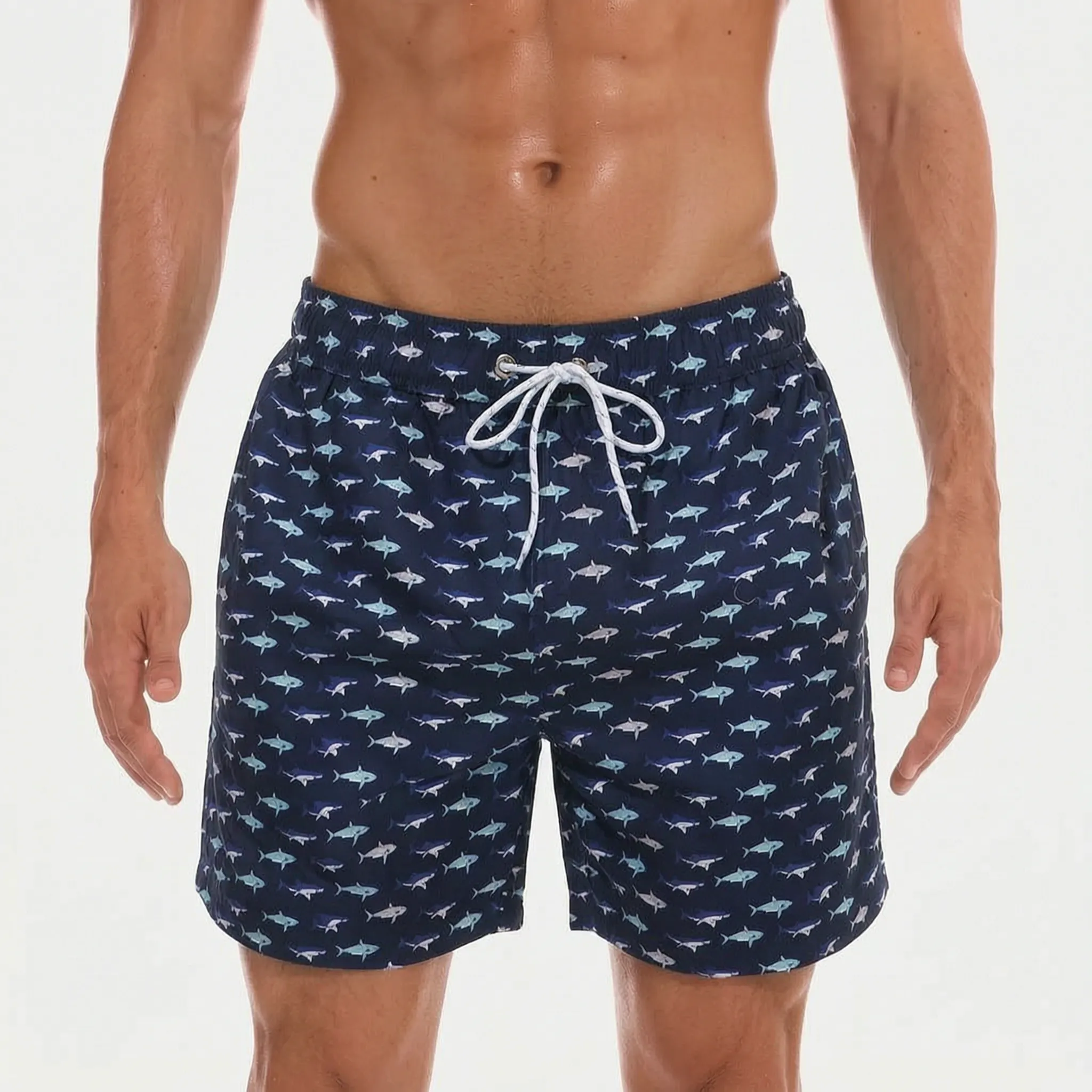 Nordspur | TideFlow Tropical Print Swim Shorts