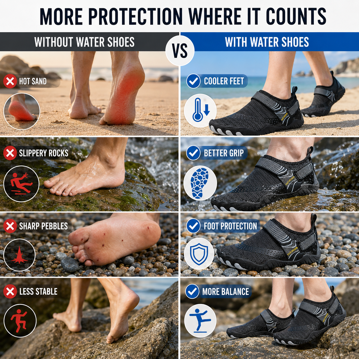 Nordspur | Tidewade Five-Toe Quick-Dry Aqua Shoe