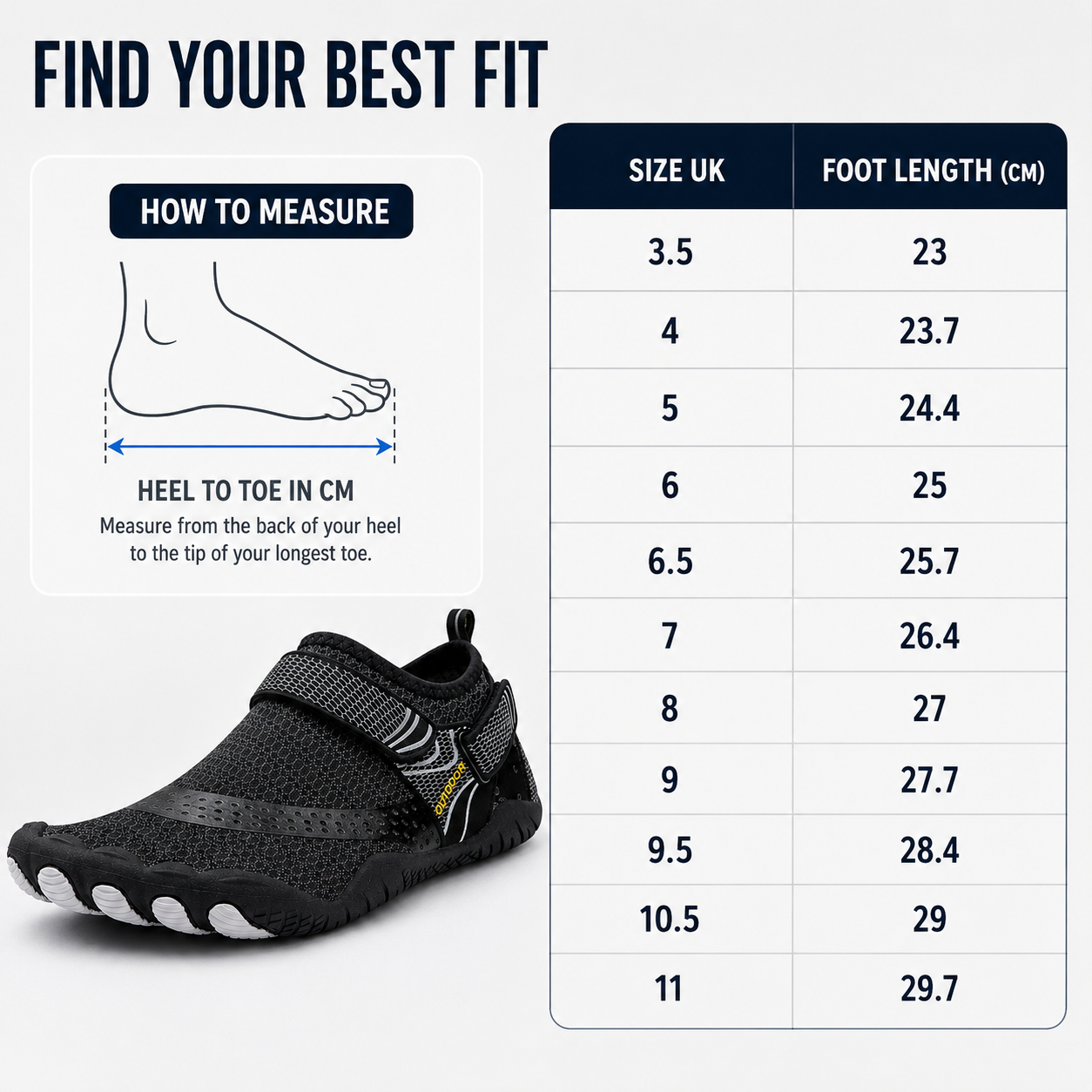 Nordspur | Tidewade Five-Toe Quick-Dry Aqua Shoe