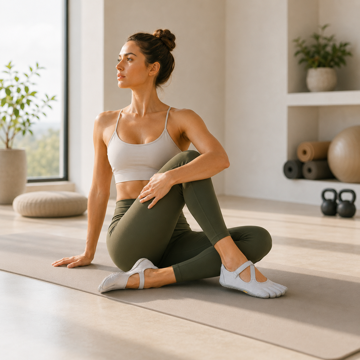 Nordspur | Toevara Women's Barefoot Toe Shoes | Zero-Drop for Lifting & Yoga
