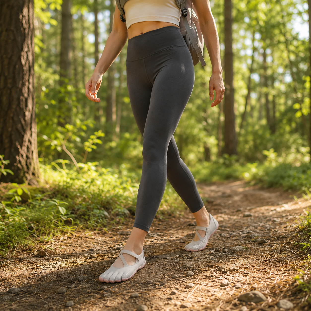 Nordspur | Toevara Women's Five-Toe Trail Shoes | Barefoot Grip for Light Trails