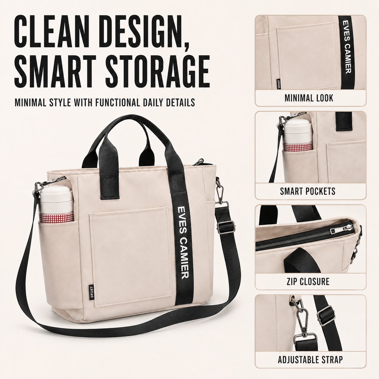 Nordspur | Tottiva Large-Capacity Casual Tote Bag