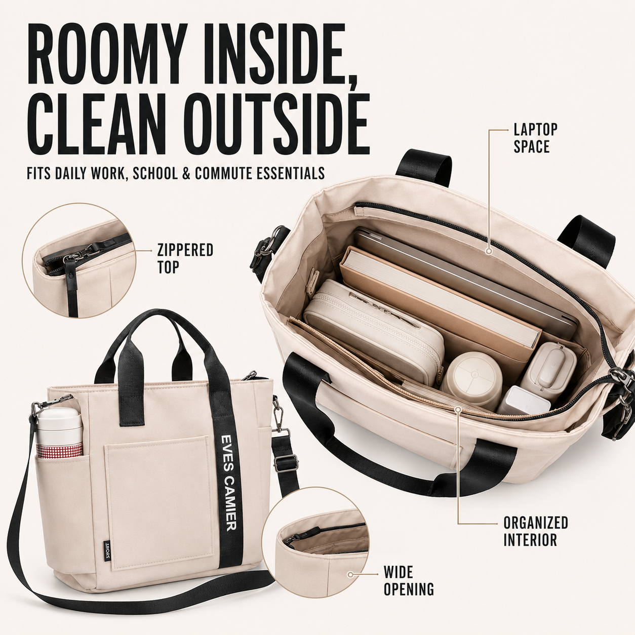 Nordspur | Tottiva Large-Capacity Casual Tote Bag