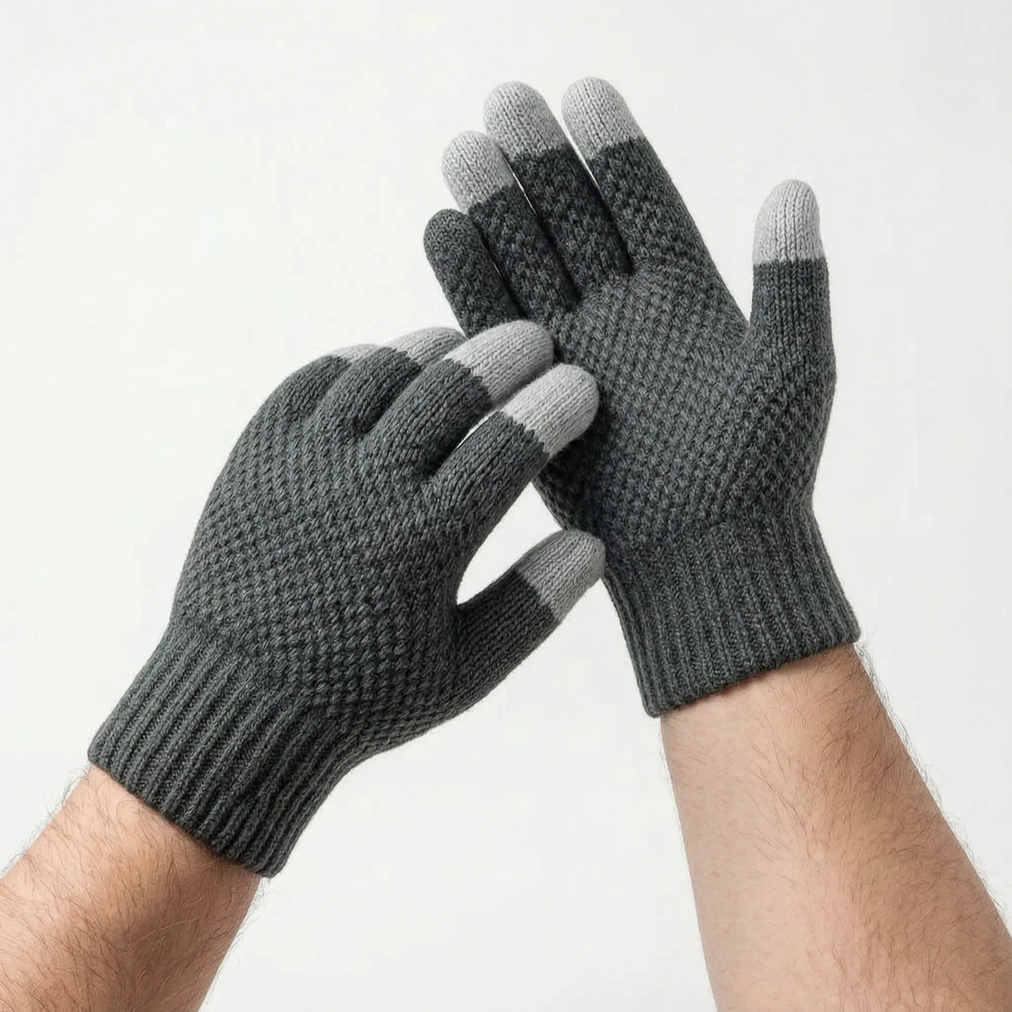 Nordspur | TouchWeave Textured Knit Touchscreen Thermal Gloves