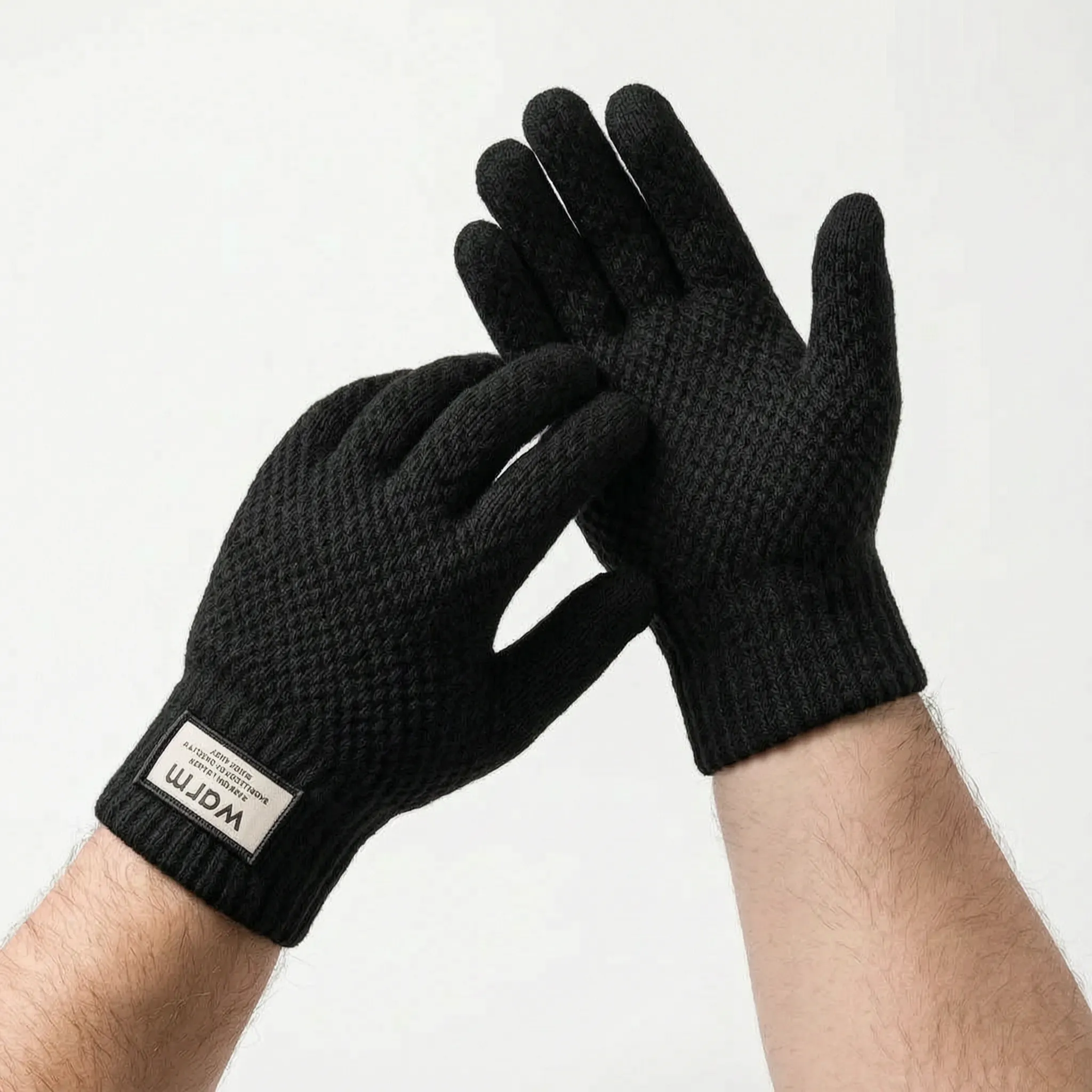 Nordspur | TouchWeave Textured Knit Touchscreen Thermal Gloves