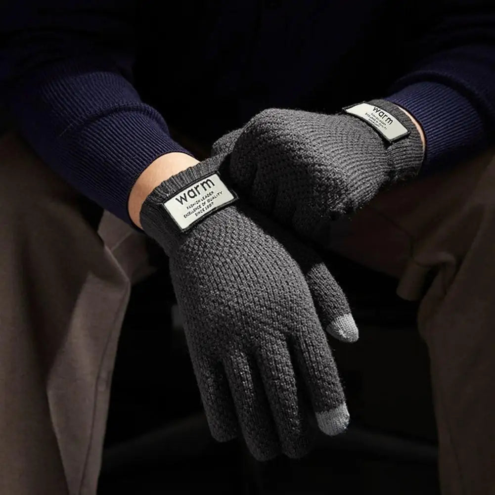 Nordspur | TouchWeave Textured Knit Touchscreen Thermal Gloves