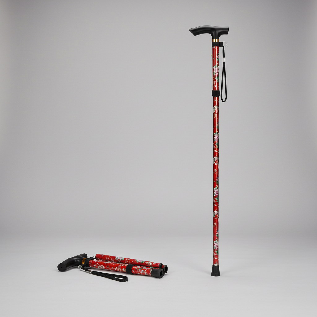 Nordspur | TrailFlora Adjustable Foldable Walking Stick