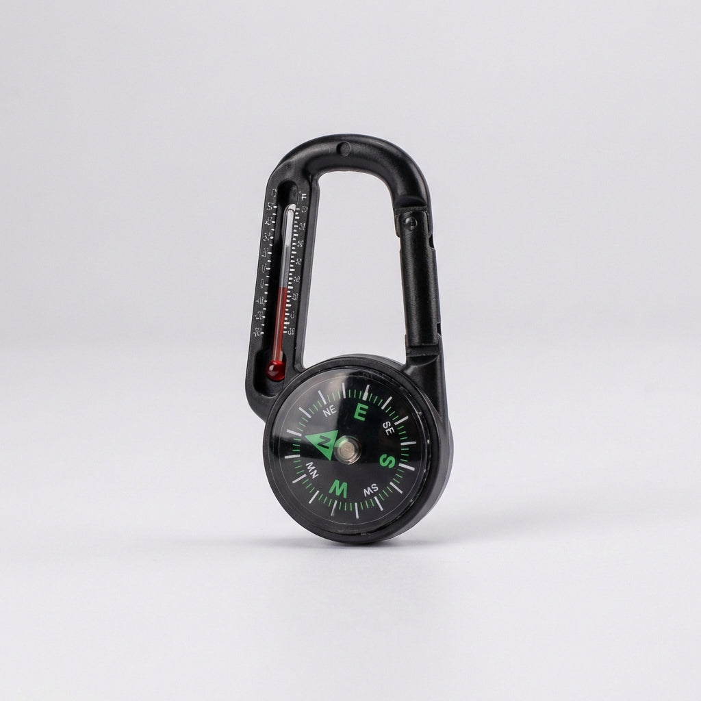 Nordspur | TrailLatch Mini Carabiner Compass Keychain