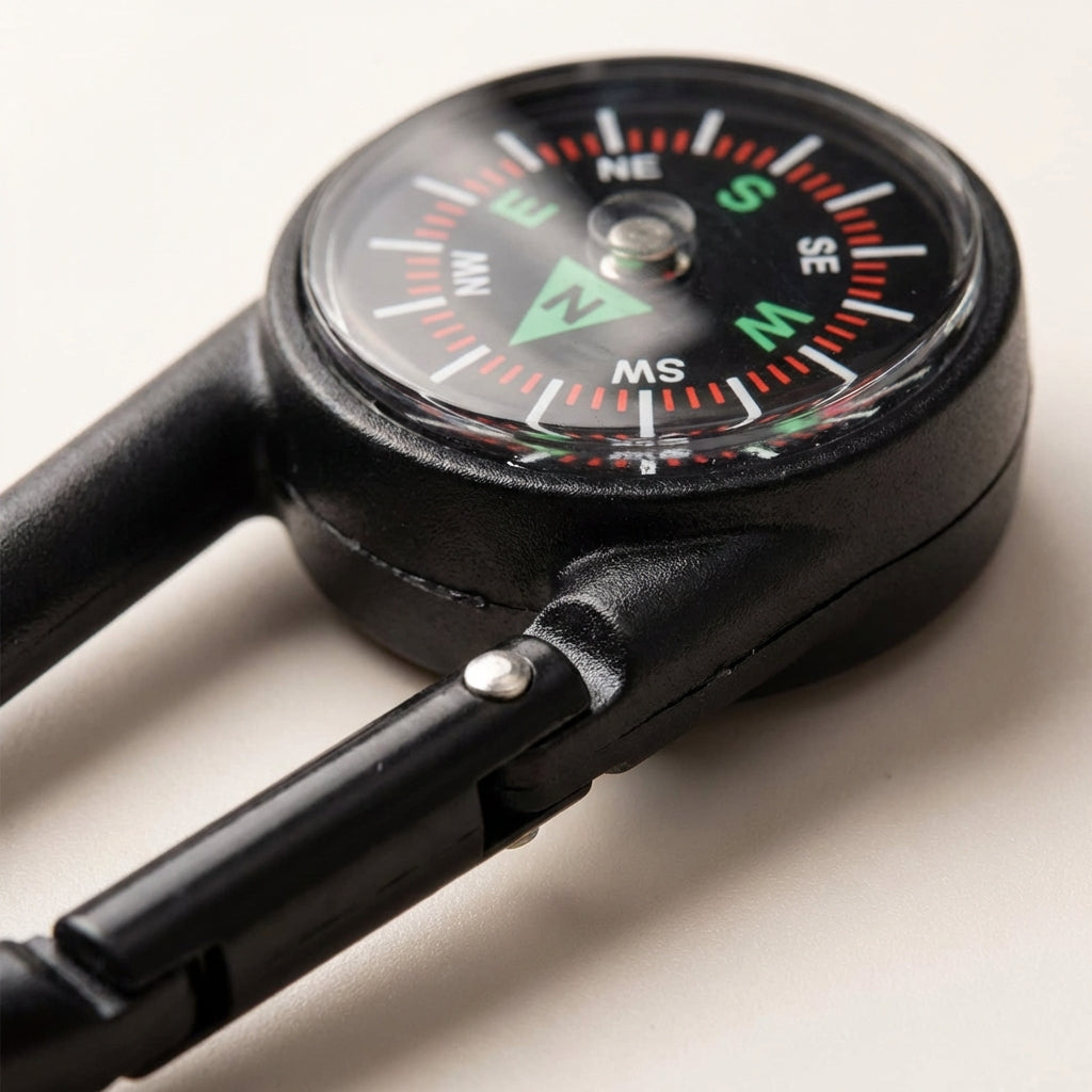Nordspur | TrailLatch Mini Carabiner Compass Keychain